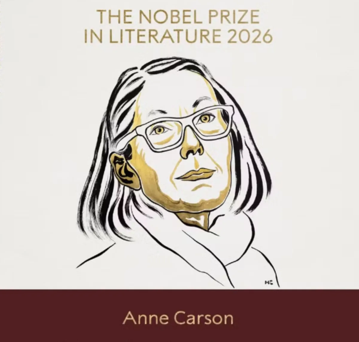 Anne Carson vence o Nobel de Literatura de 2026