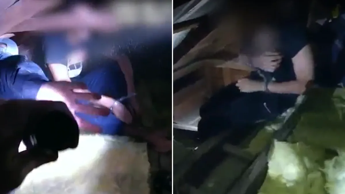 Two teens found in roof after alleged string of property offences in Brisbane