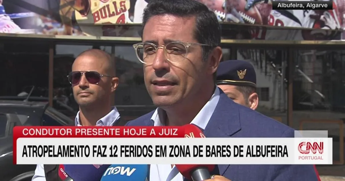Autarca de Albufeira diz que "já se nota diferença na segurança da rua" onde ocorreu atropelamento que fez 12 feridos