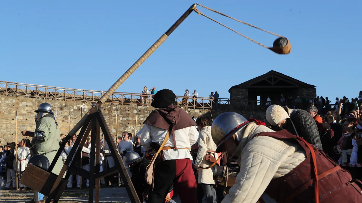 Skeleton with 167 fractures discovered at Scottish castle may have been first victim of Edward I's 'War Wolf' trebuchet