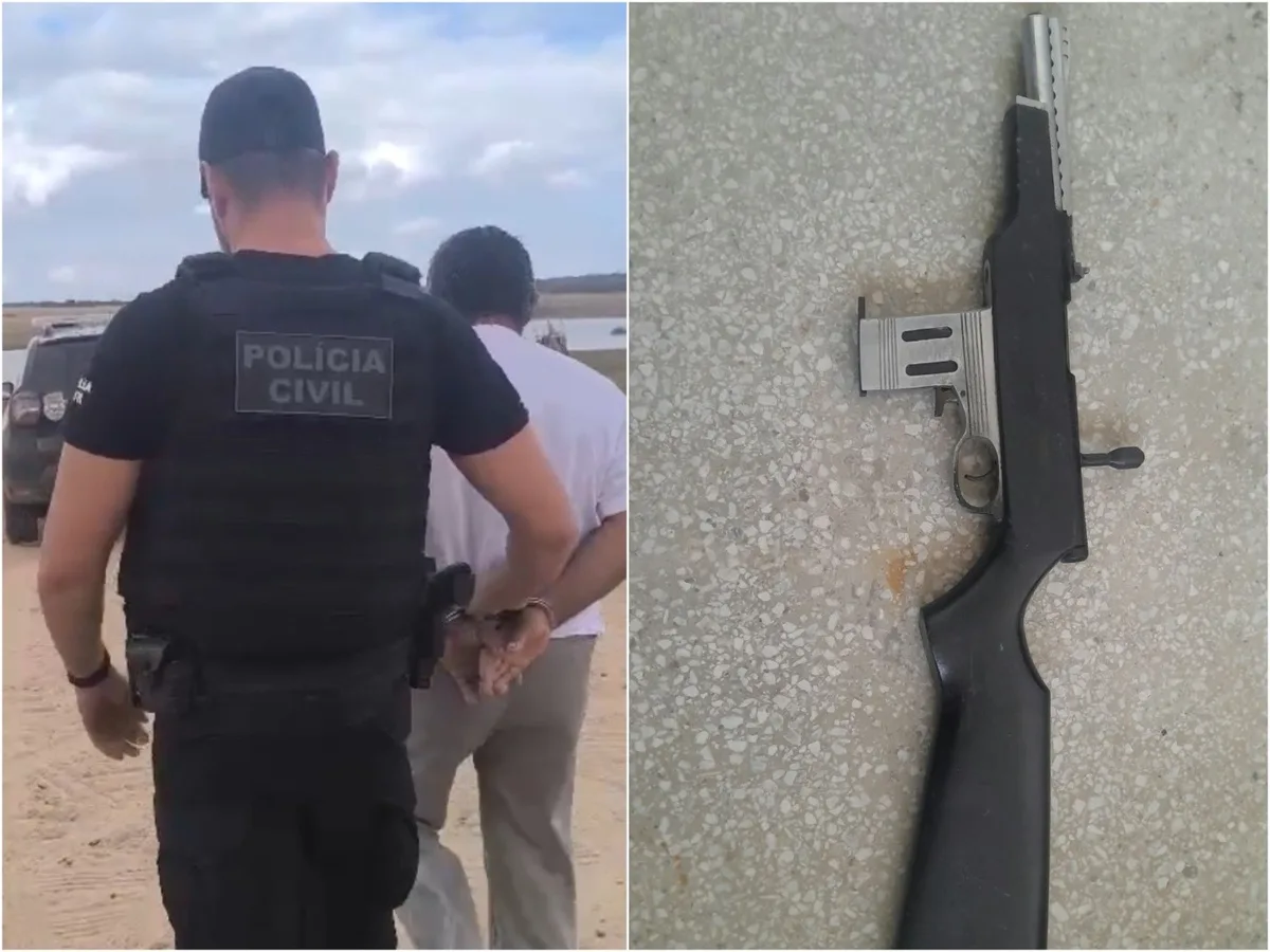 Homem é preso suspeito de matar irmão e sobrinho durante discussão no Agreste do RN