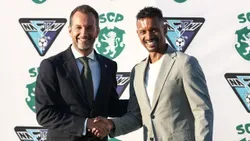 Sporting assina parceria com academia de Nani