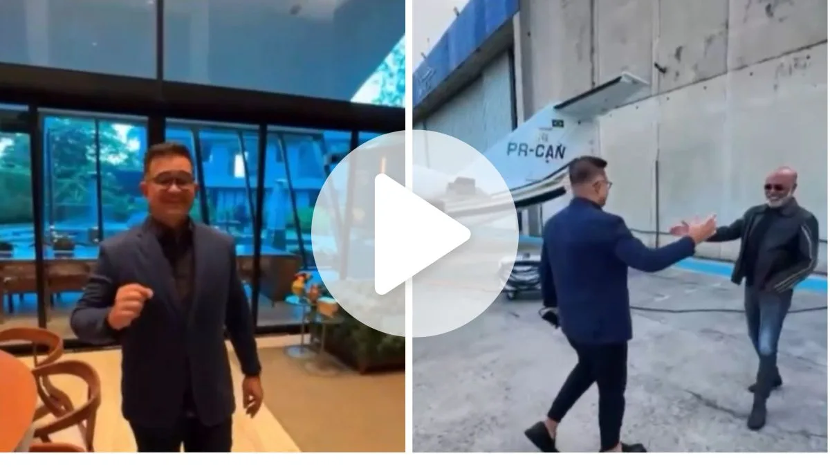 Em vídeo publicado antes do desaparecimento, Bruno Avelar contou que iria a Balneário Camboriú visitar amigos e encontrou Rick, da dupla com Renner