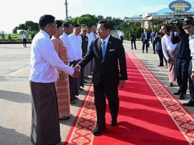 Myanmar's Min Aung Hlaing visits Cambodia as he seeks to restore ASEAN engagement