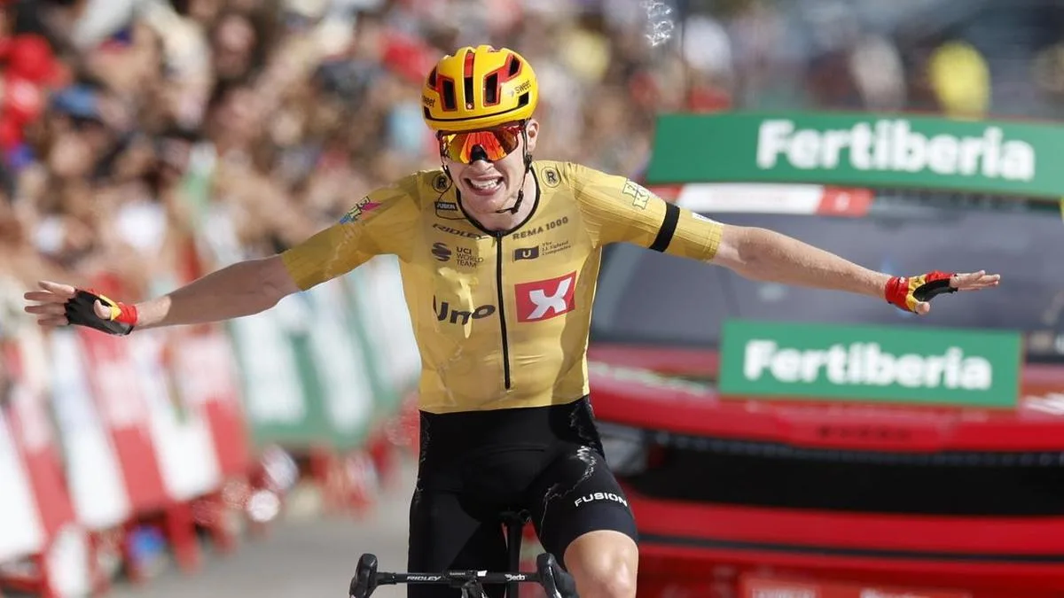 Tears for Norway Vuelta winner as he honours late king