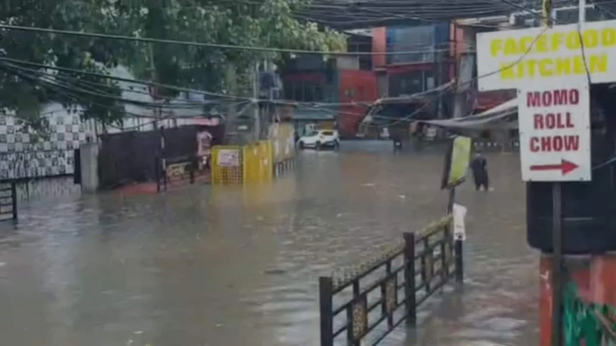 Heavy Rain Disrupts Life In Guwahati, Waterlogging In Many Areas