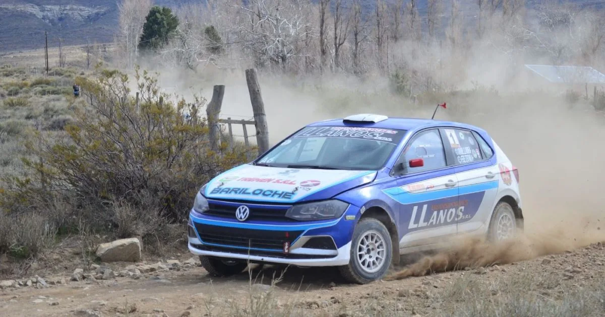 Llanos se puso la 10: un año completo de victorias en el Rally Neuquino