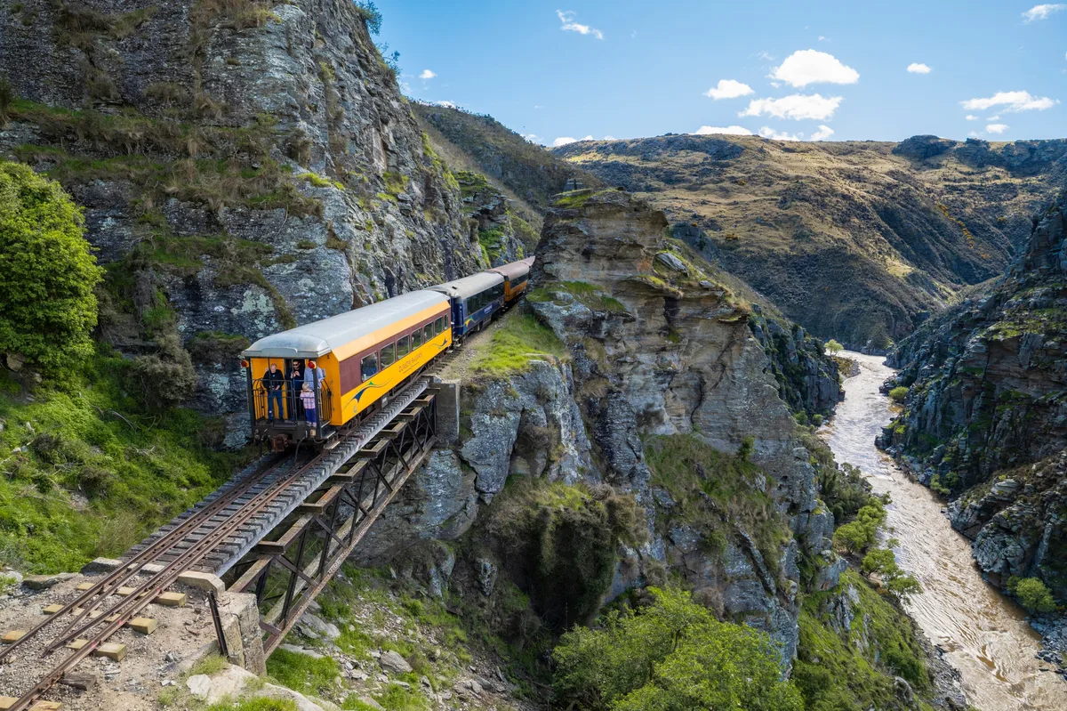 All aboard New Zealand’s scenic South Island trains
