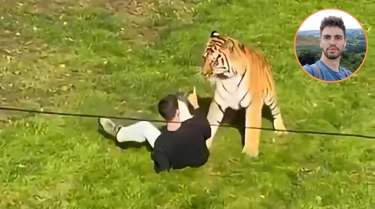 Confirmaron la identidad del joven que murió tras ser atacado por un tigre en un zoológico británico