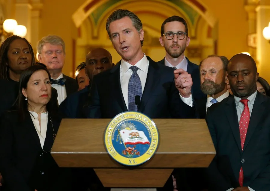 Gavin Newsom can commute all California death sentences and still become president