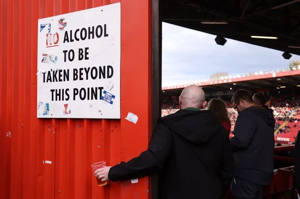 Should football fans be allowed to drink alcohol in the stands?
