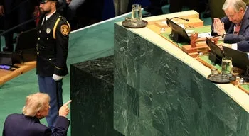 "Tem sido uma honra ter colocado fim a oito guerras", afirma Trump perante a ONU
