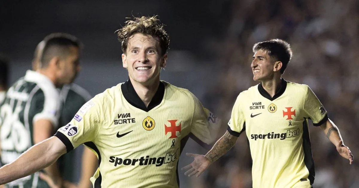 Con Boca en el horizonte: festejos de Colidio y Lescano en la goleada clave de Vasco da Gama en Brasil