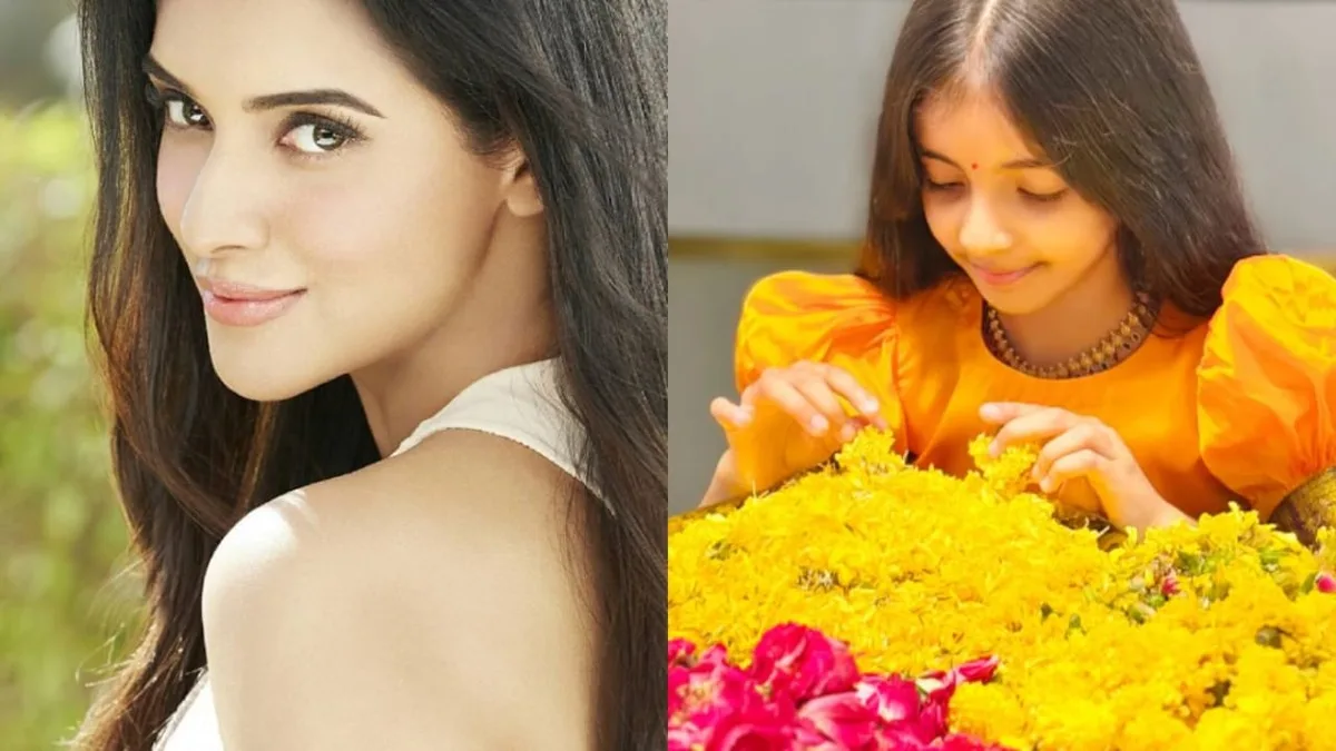 Rare Pics Of Asin's Daughter From Onam Festivities Go Viral