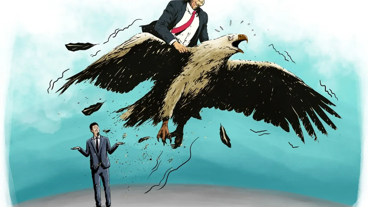 China’s view of Trump’s America has changed from alarm to a shrug