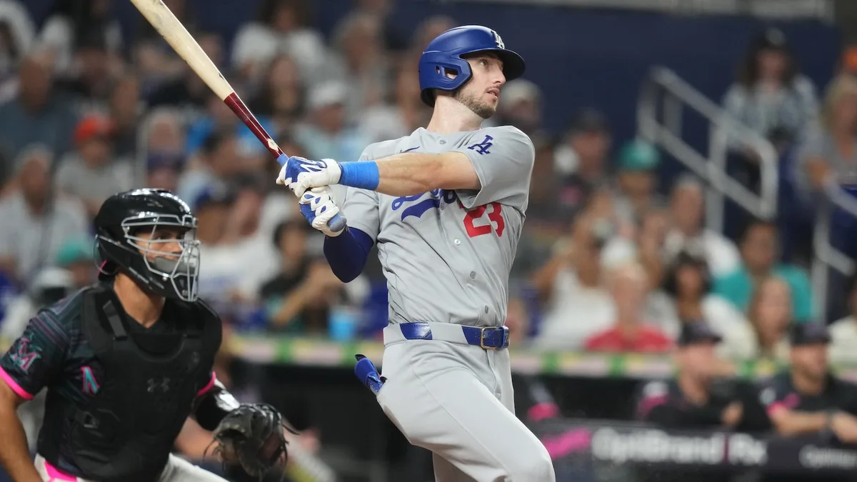 Kyle Tucker's grand slam helps Dodgers beat Marlins 6-2 for 8th straight win