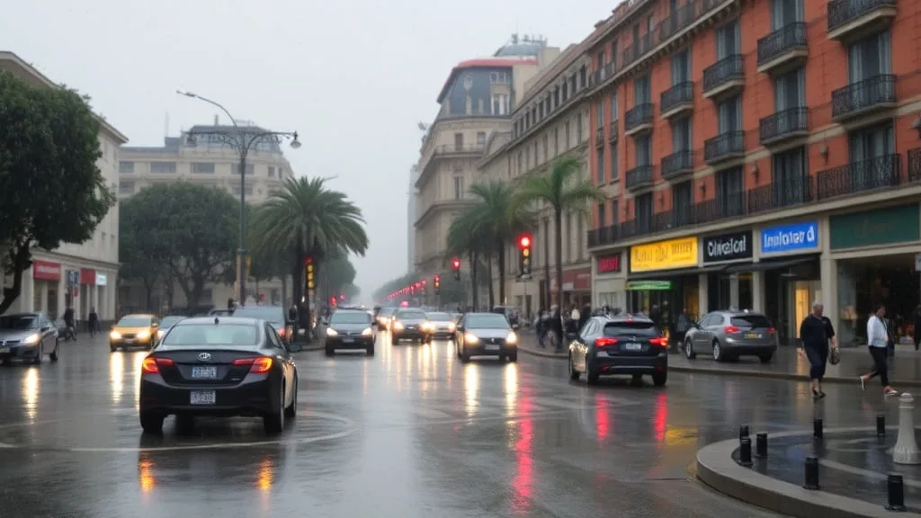 Hay alerta naranja por lluvias para este domingo 20 de septiembre en Chubut: las zonas afectadas