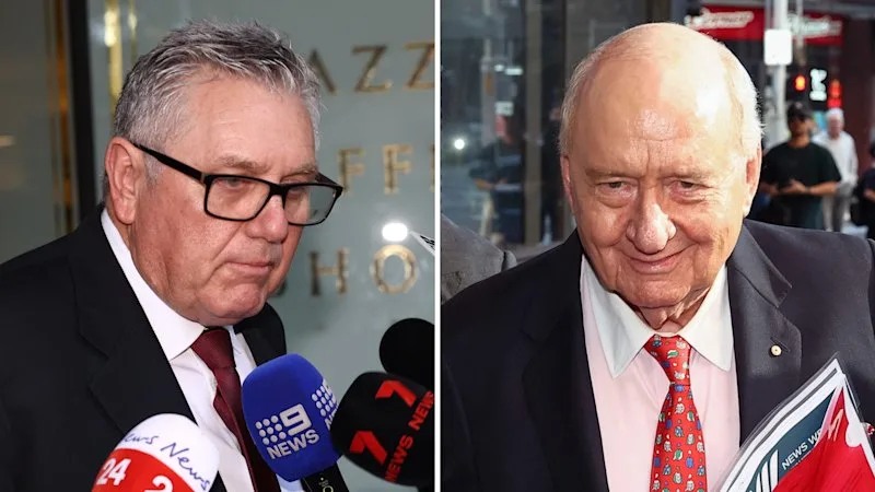 Old rivalry laid bare as Ray Hadley gives evidence in Alan Jones trial