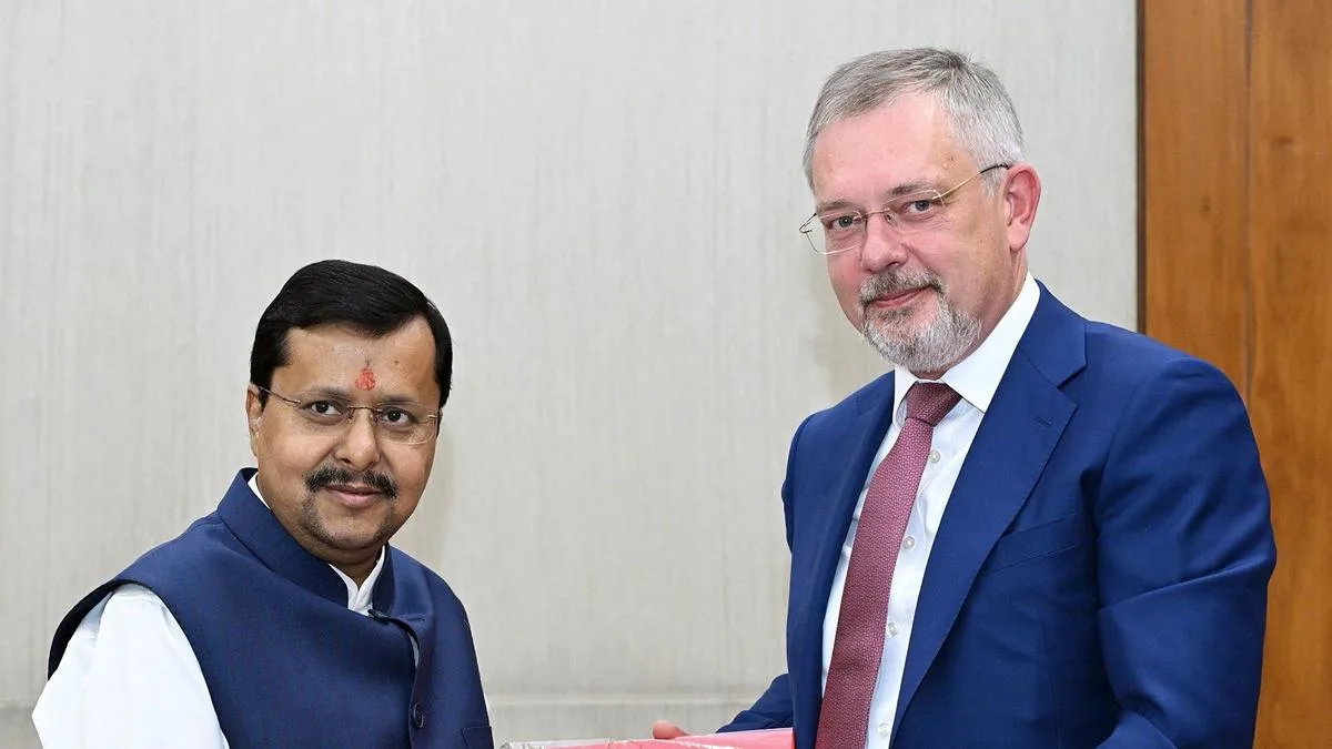 BJP chief meets Russian Ambassador Denis Alipov, discusses India-Russia ties