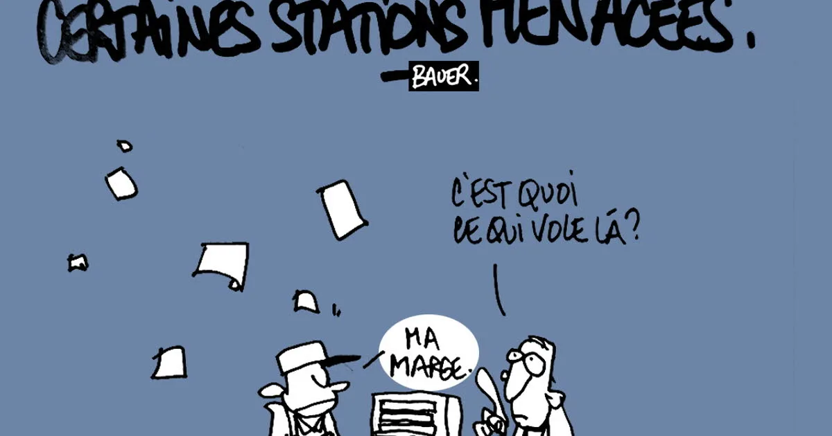 Humour. Le dessin du 22 septembre : face aux prix record des carburants, les stations dans la tourmente
