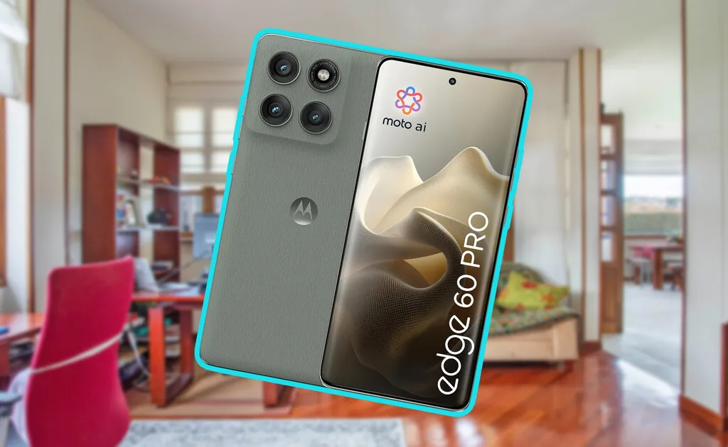 Amazon está rematando el celular con pantalla curva perfecto para tomar fotos: Motorola Edge 60 Pro de 512 GB