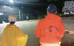 Mantienen monitoreo en Guarenas-Guatire tras intensas lluvias