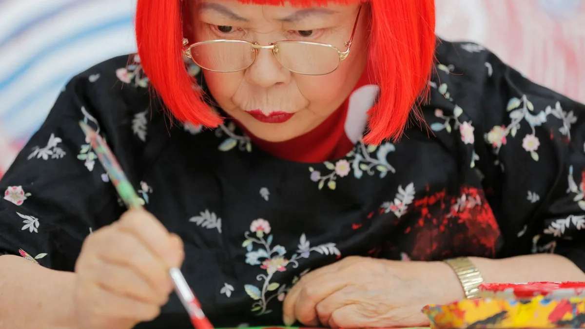 Berühmte Künstlerin: Kunst mit Polka Dots und Kürbissen – Japans Yayoi Kusama tot