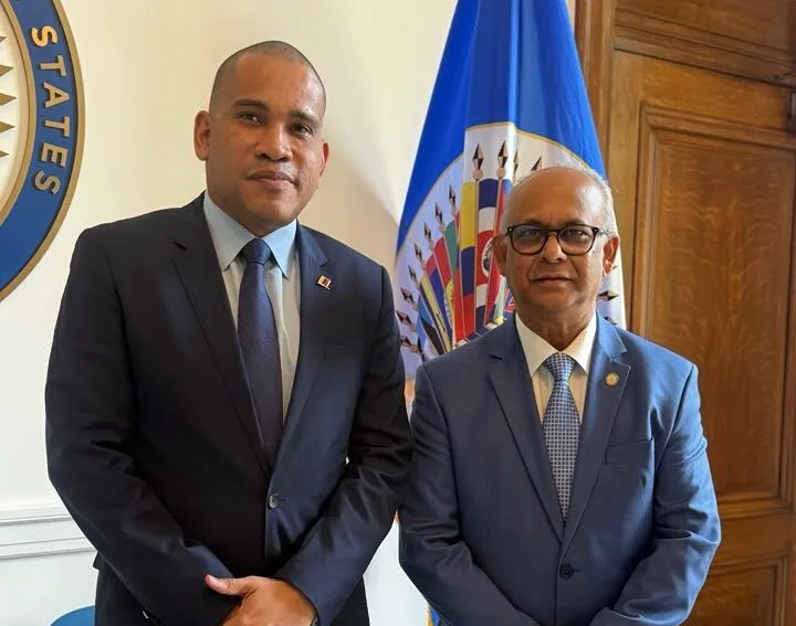 Leocenis García se reunió con el secretario general de la OEA en Washington para abordar la situación de Venezuela