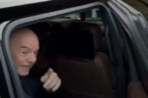 Gianni Infantino clashes with reporter with bald jibe as FIFA boss told to stay away
