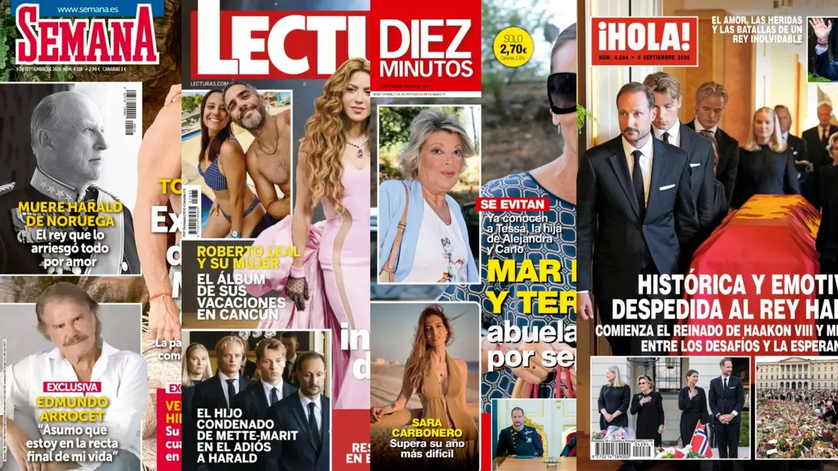 Las revistas del corazón esta semana: la inesperada relación de Mar Flores y Terelu como abuelas