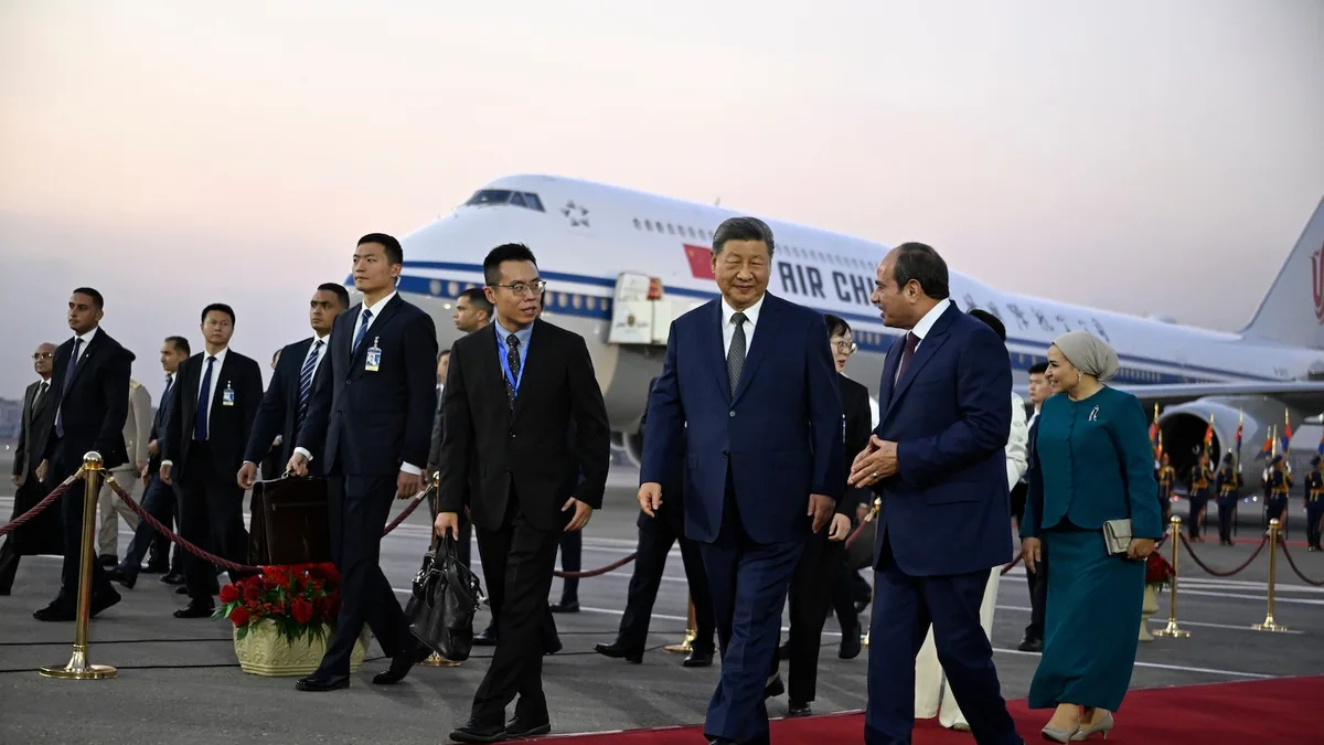 Xi visits Egypt as China seeks deeper influence across the Mideast