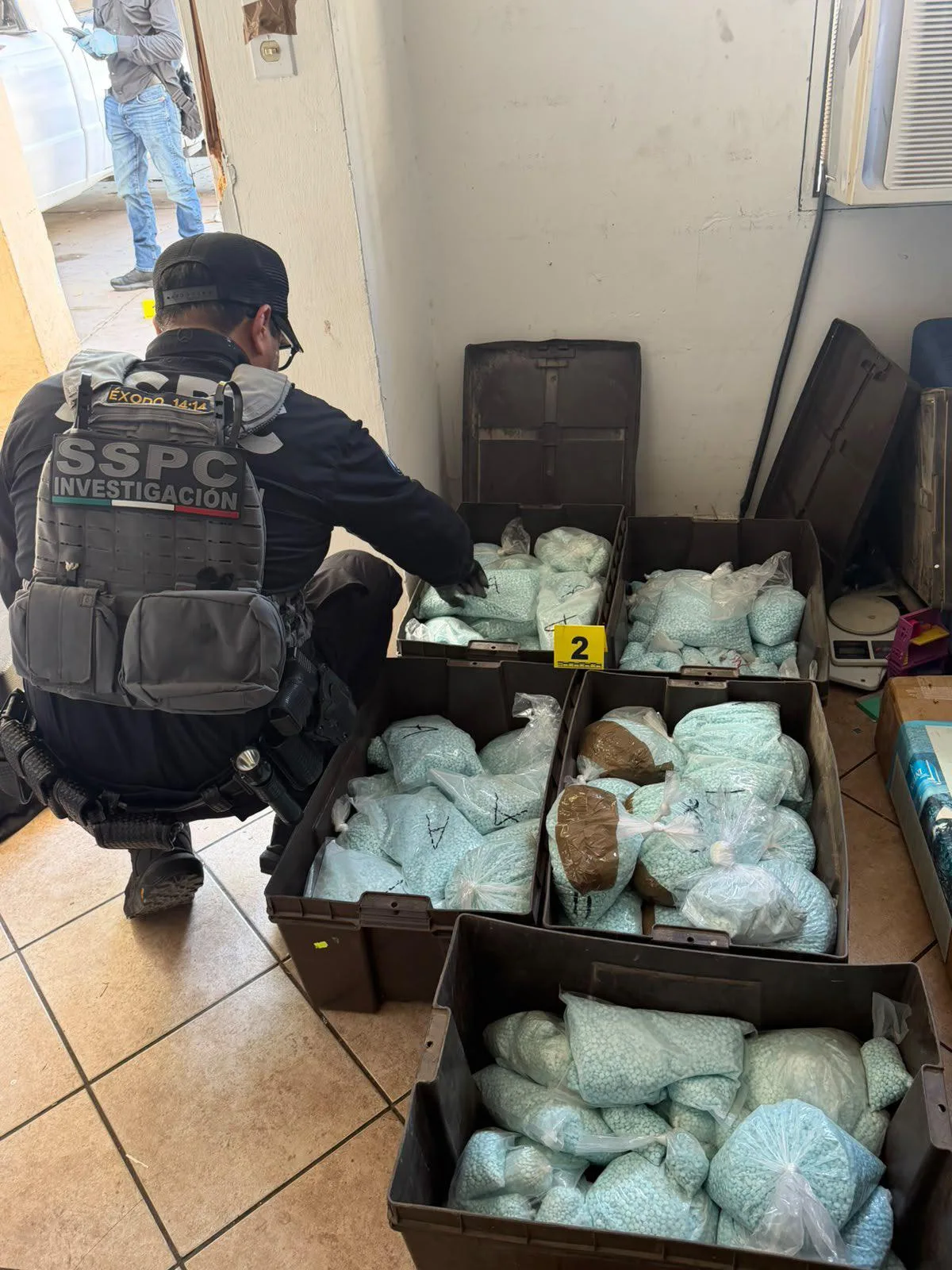 Incautan en Baja California 120 kilos de fentanilo ligados a grupo criminal ‘Los Rusos’