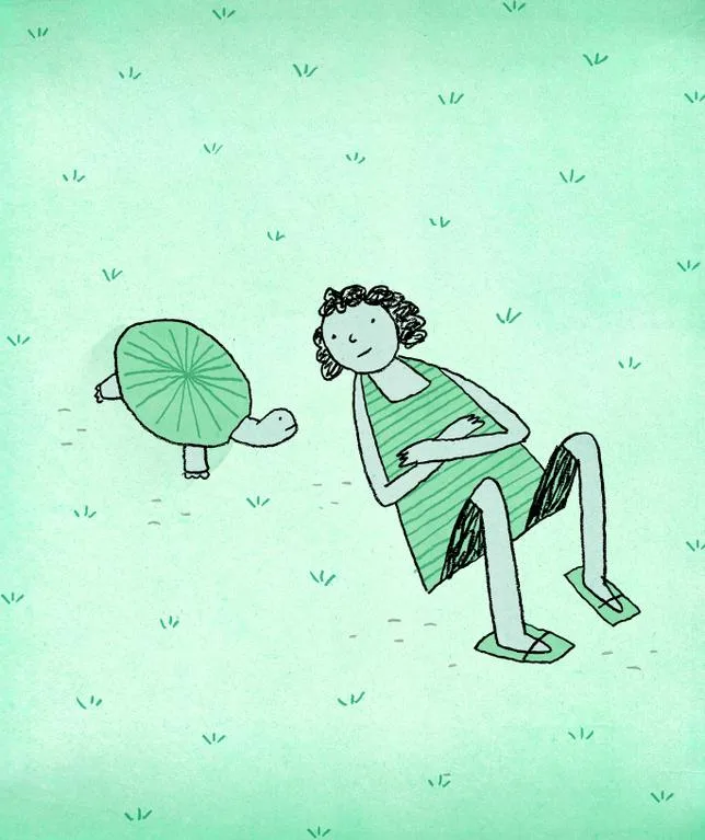 Je vivais en courant comme un lièvre, et j’ai rencontré les tortues