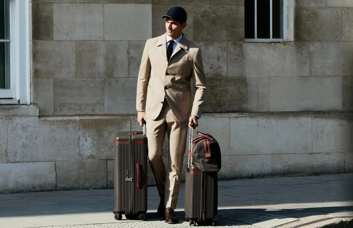 Carl Friedrik x Hackett London has landed for fashionable frequent flyers