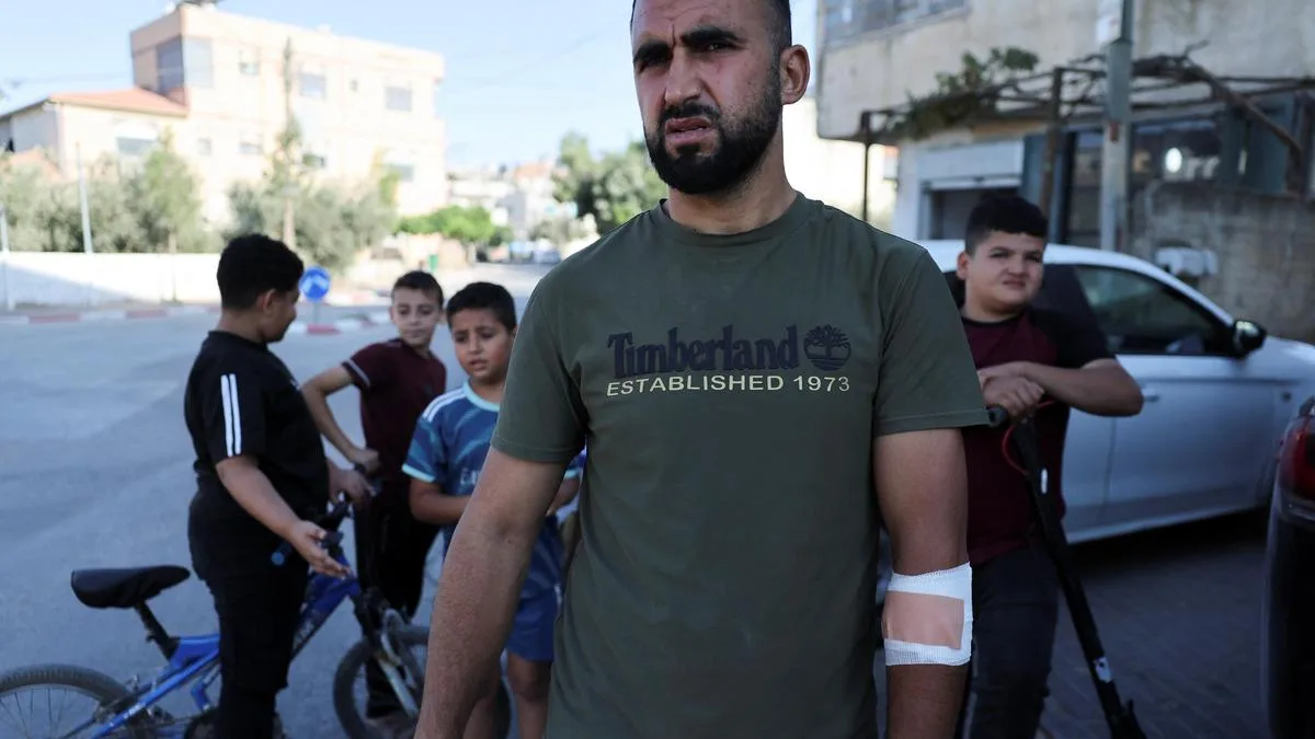 Dozens of Israeli settlers attack flashpoint West Bank village