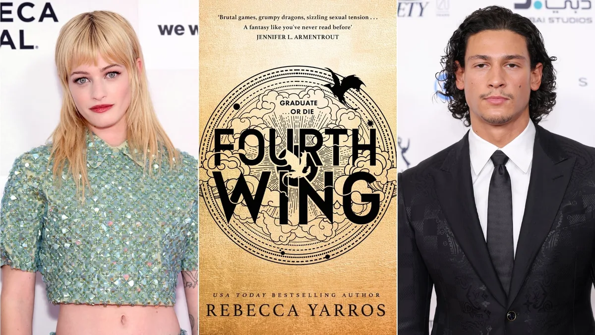 Fourth Wing has cast its Violet and Xaden, and fans have thoughts
