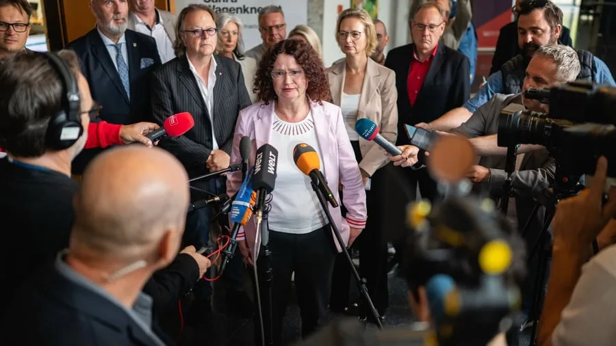 Parteiquerelen: Absage an Berlin: Thüringer BSW-Fraktion bleibt in Koalition