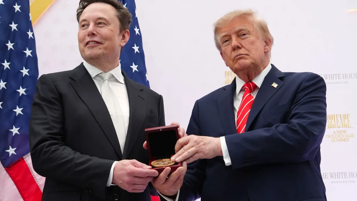 „Moderner Thomas Edison“: Trump verleiht Musk höchsten US-Wissenschaftspreis