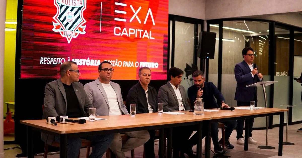Paulista FC SAF apresenta projeto com aporte inicial previsto de R$ 30 milhões