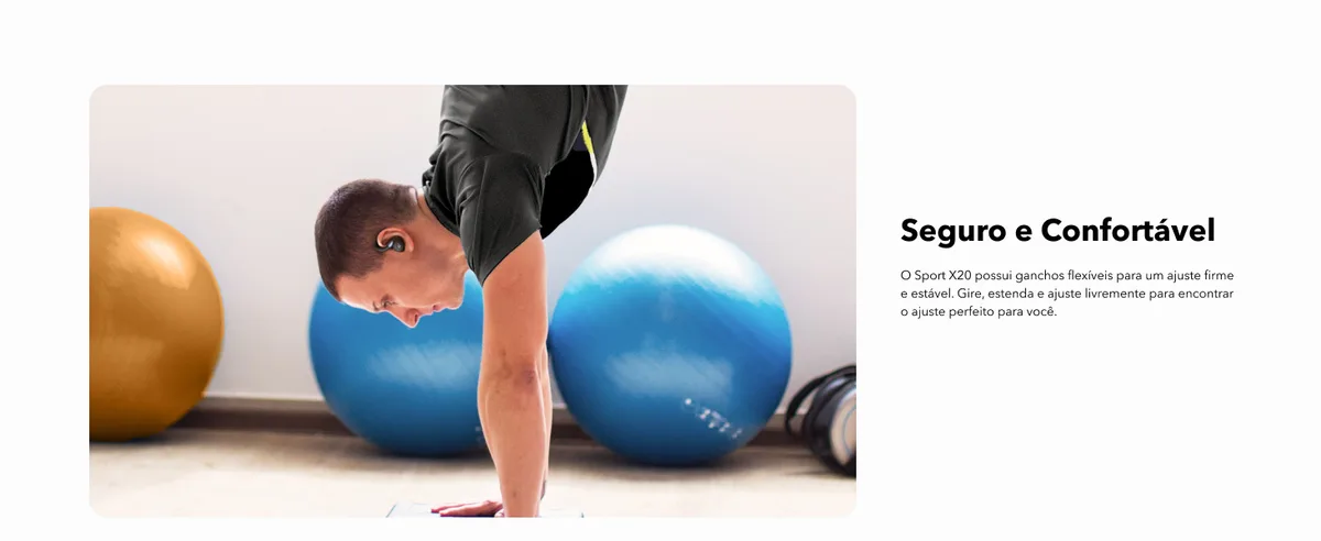 Soundcore Sport X20 com 40% de desconto: o fone perfeito para quem não quer parar o treino por nada