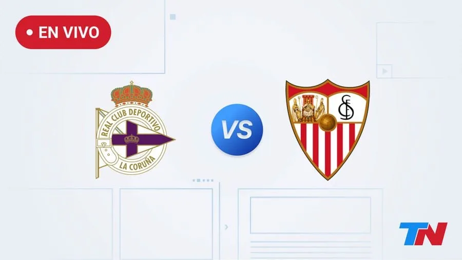En vivo - Deportivo vs. Sevilla: 0 - 0, por la fecha 6 de La Liga de España