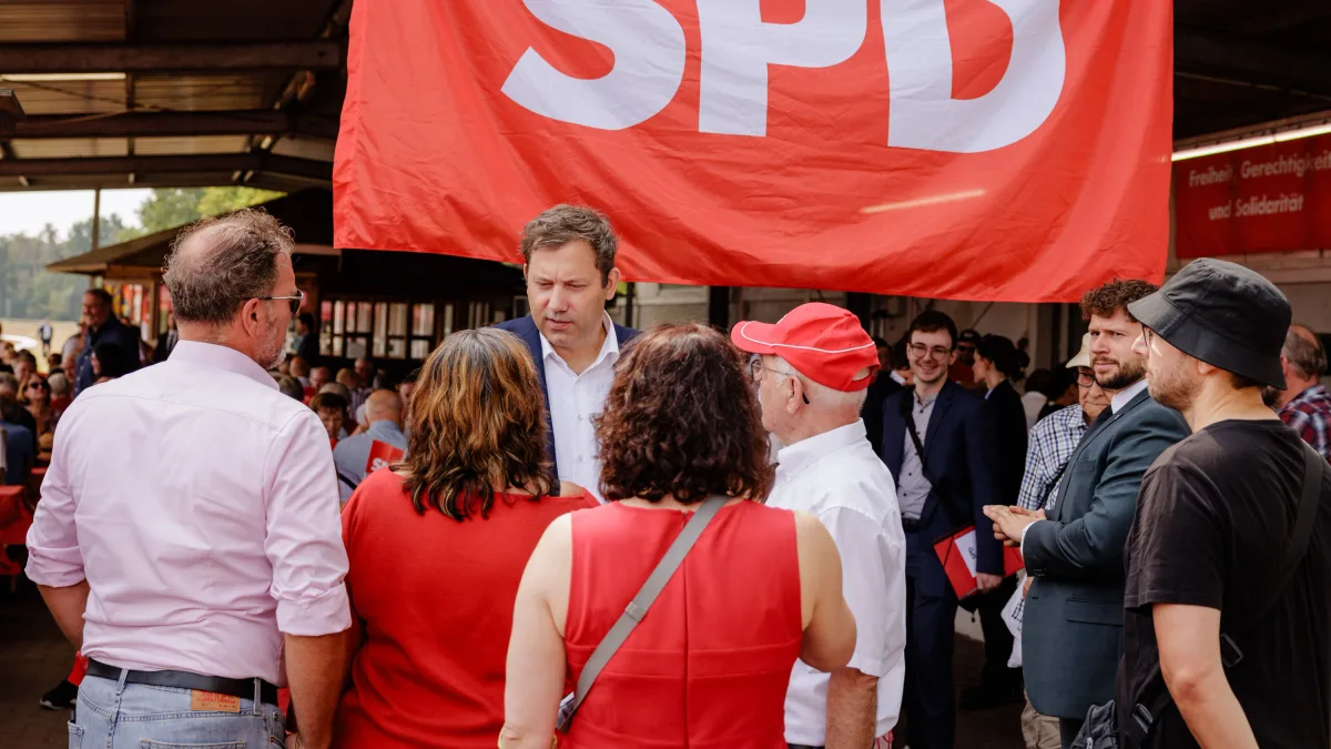 SPD-Pfalztreffen: Klingbeil und die Schatten von Weimar
