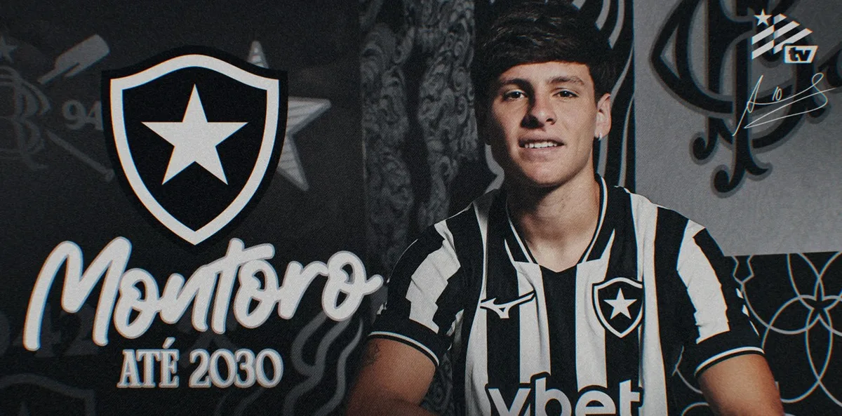 Botafogo anuncia renovação de Montoro até 2030