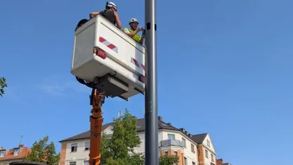 Oktoberfest: Telefónica lässt 5G-Laternen rund um Theresienwiese bauen
