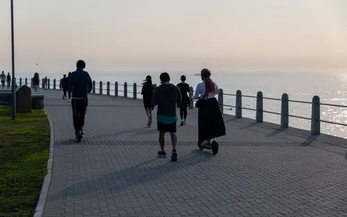 City of Cape Town enforces 8km/h speed limit for e-scooters on Sea Point Promenade