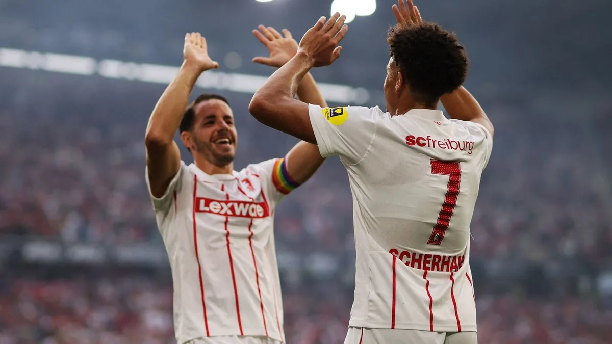 Fußball-Europapokal: Backhaus-Fehler und Scherhant-Gala: Freiburg souverän weiter