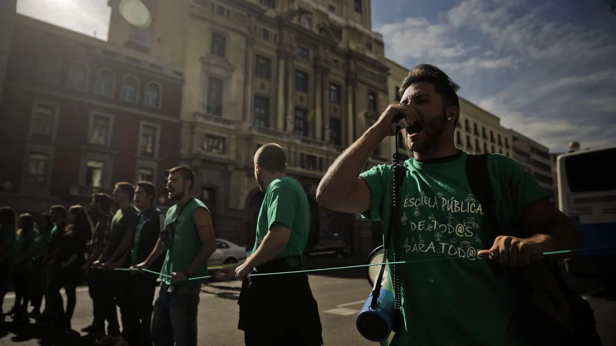 La huelga educativa en Madrid calienta motores: "Lucharemos por las mejoras, al margen de quién gobierne"