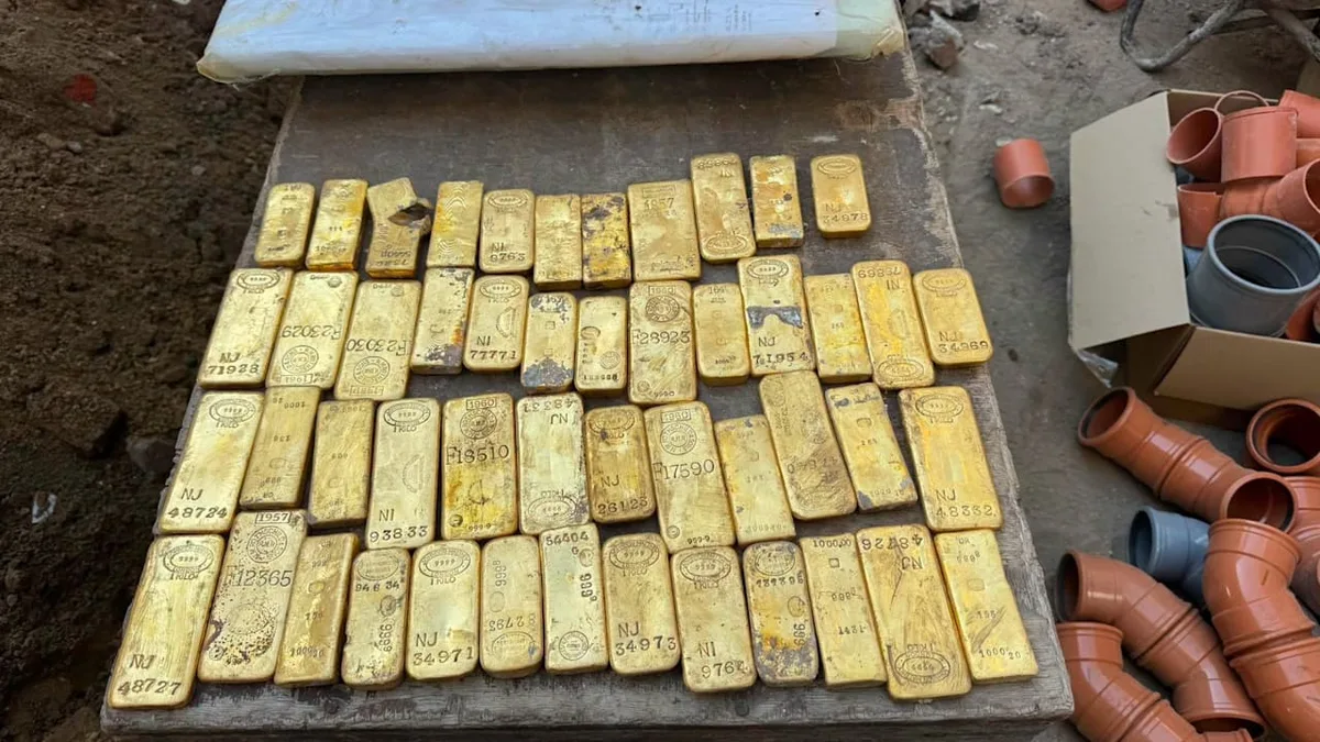 Schatz in Hauswand gefunden - Wer vermisst 49 Goldbarren?