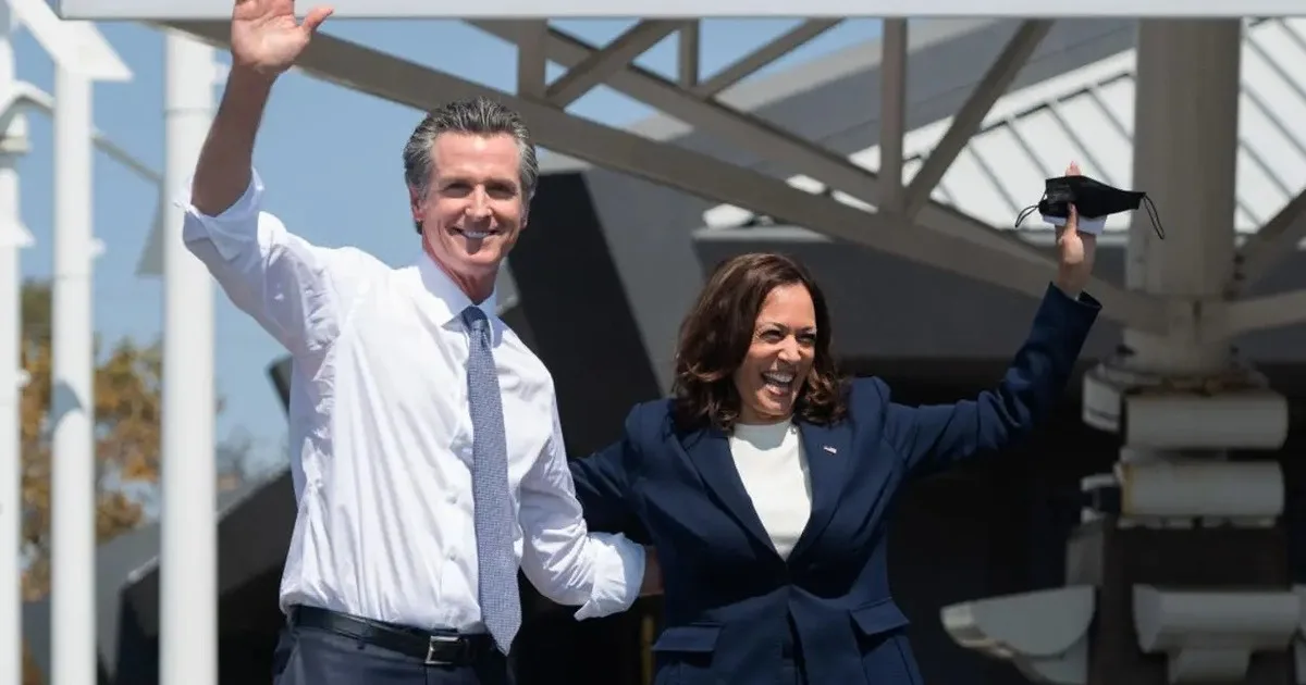 Gavin Newson confirmó que no se presentará a las elecciones presidenciales de 2028 si Kamala Harris lo hace
