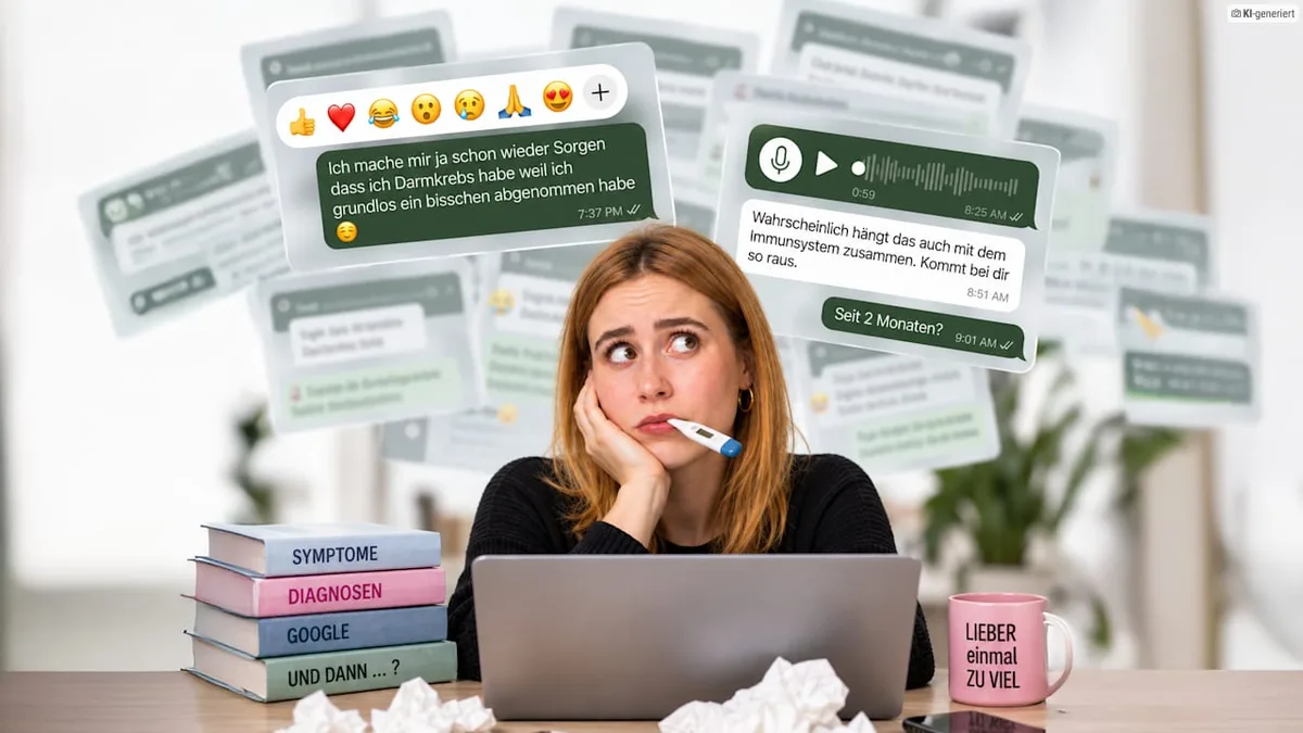 Tagebuch einer Hypochonderin - „Was, wenn es diesmal doch etwas Ernstes ist?“